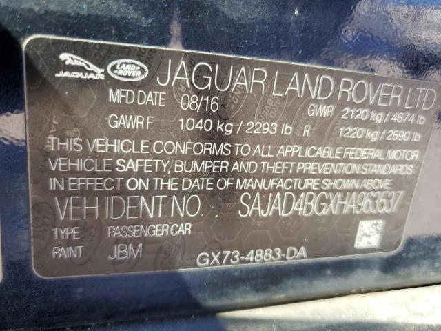 2017 JAGUAR XE PREMIUM - SAJAD4BGXHA963537