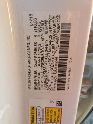 2018 HONDA ACCORD SPO - 1HGCV1F38JA102570