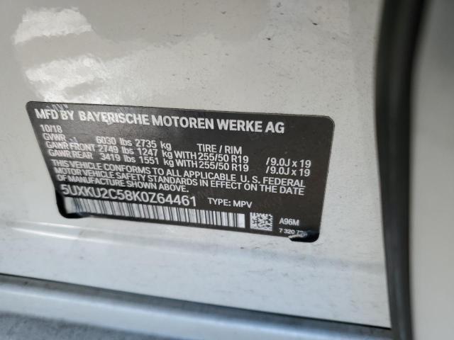 5UXKU2C58K0Z64461 2019 BMW X6 - Image 13