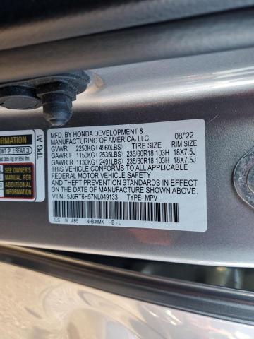 2022 HONDA CR-V EX 5J6RT6H57NL049133