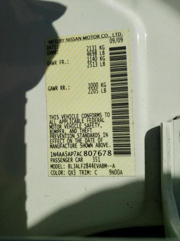 2010 Nissan Maxima - Image 12