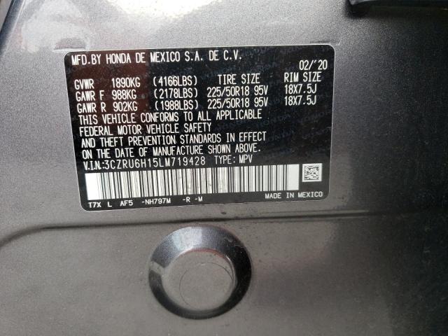 2020 HONDA HR-V SPORT 3CZRU6H15LM719428