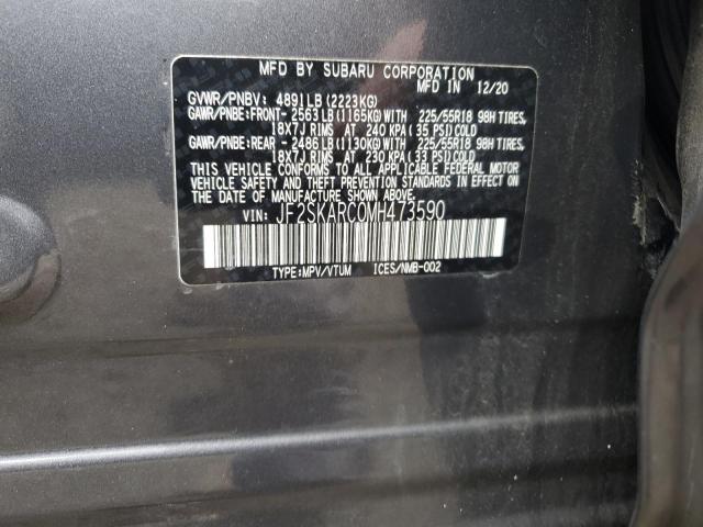 2021 SUBARU FORESTER S JF2SKARC0MH473590