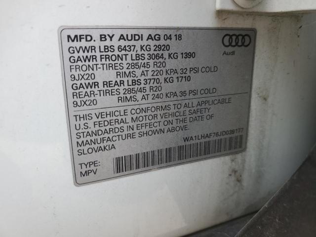 VIN WA1LHAF76JD039177 2018 Audi Q7, Premium Plus no.14