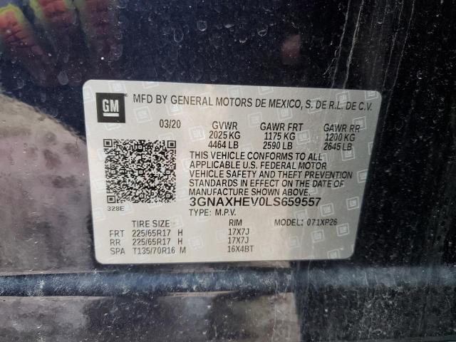 2020 CHEVROLET EQUINOX LS - 3GNAXHEV0LS659557