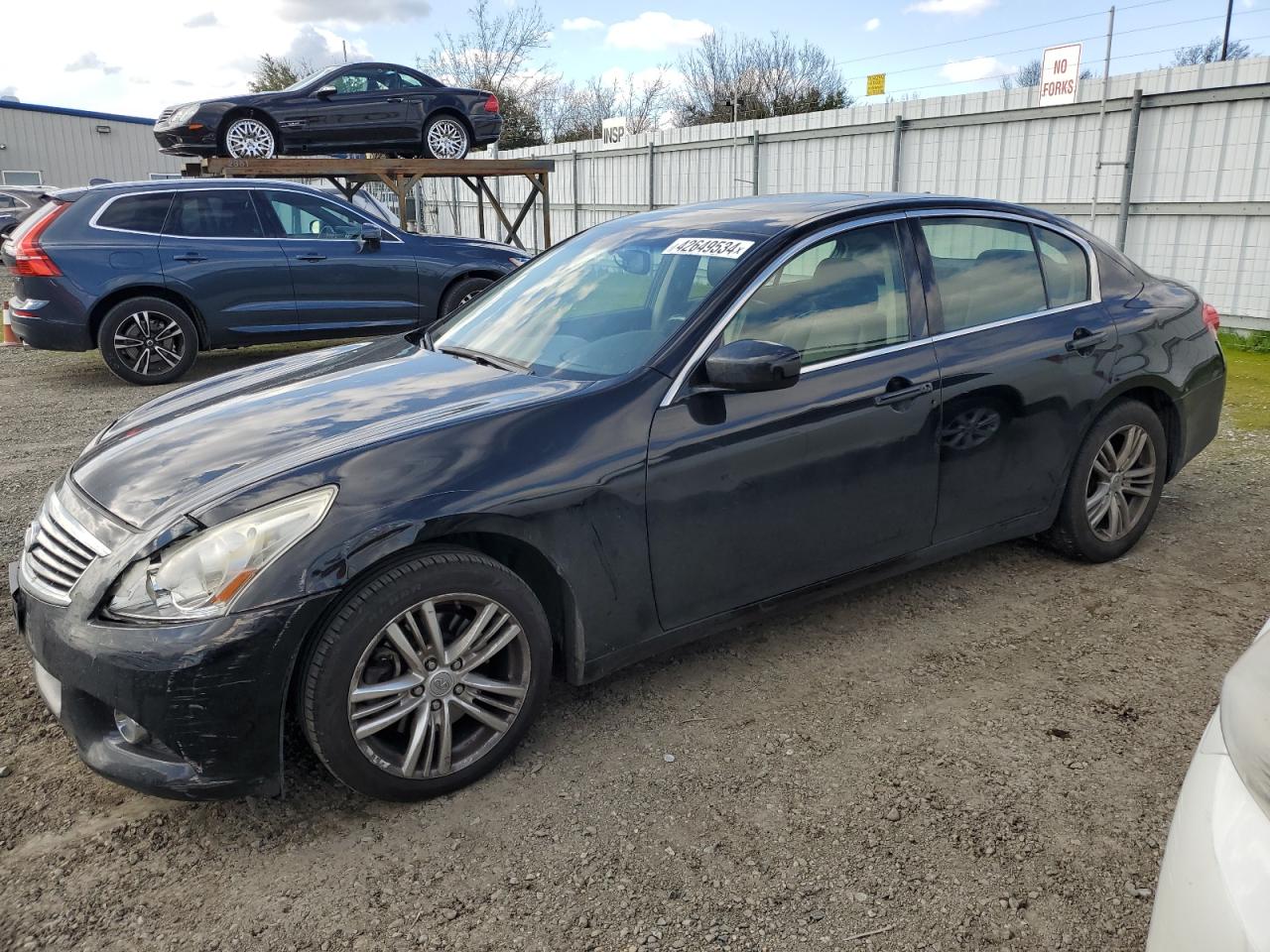 JN1DV6AP6CM810508 2012 Infiniti G25 Base