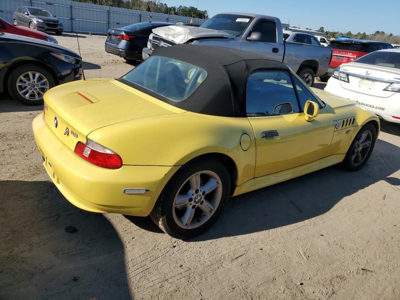 WBACH9346YLF89185 2000 BMW Z3 2.3