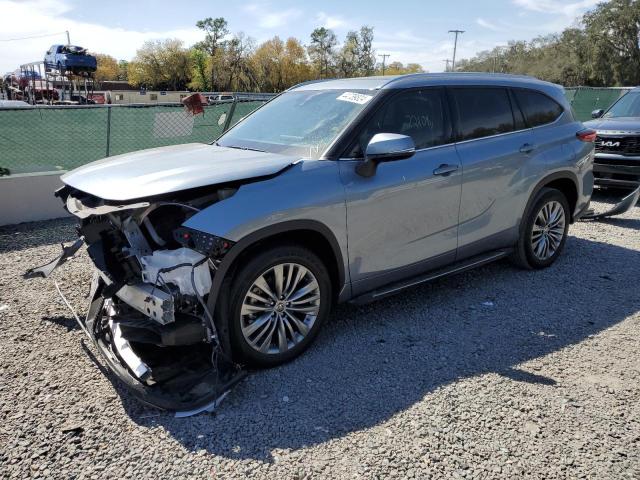 VIN 5TDFZRAHXMS041697 2021 Toyota Highlander, Platinum no.1