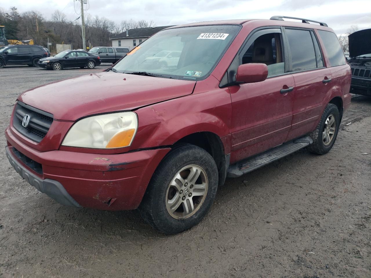 5FNYF18535B065909 2005 Honda Pilot Exl