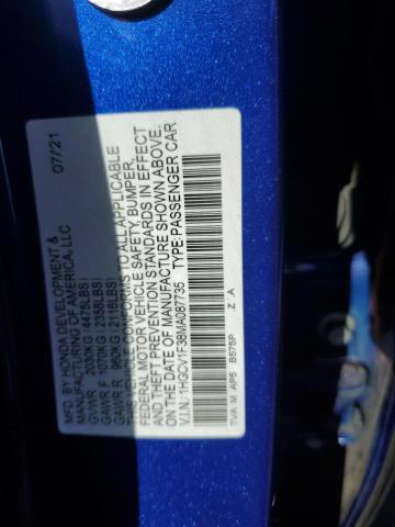2021 HONDA ACCORD SPO - 1HGCV1F38MA087735