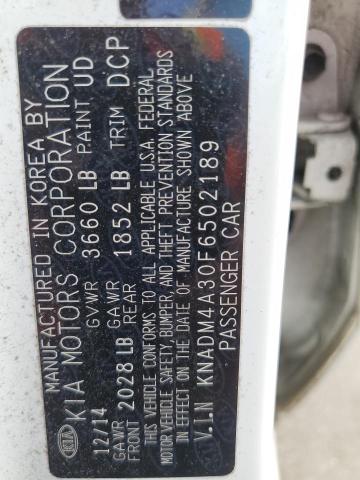 2015 KIA RIO LX - KNADM4A30F6502189
