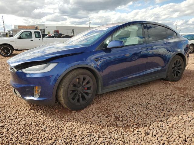 Lot #2428412757 2017 TESLA MODEL X salvage car