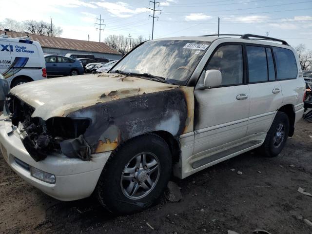 Lot #2445093763 2002 LEXUS LX 470 salvage car