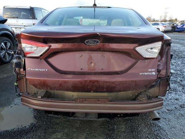 Lot #2436360977 2016 FORD FUSION SE salvage car