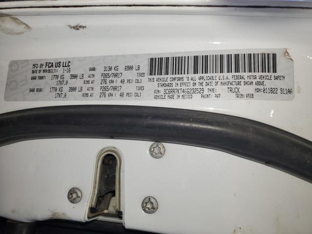 2016 RAM 1500 ST 3C6RR7KT4GG232529