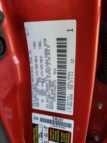 2017 TOYOTA TUNDRA DOU 5TFRY5F11HX227715