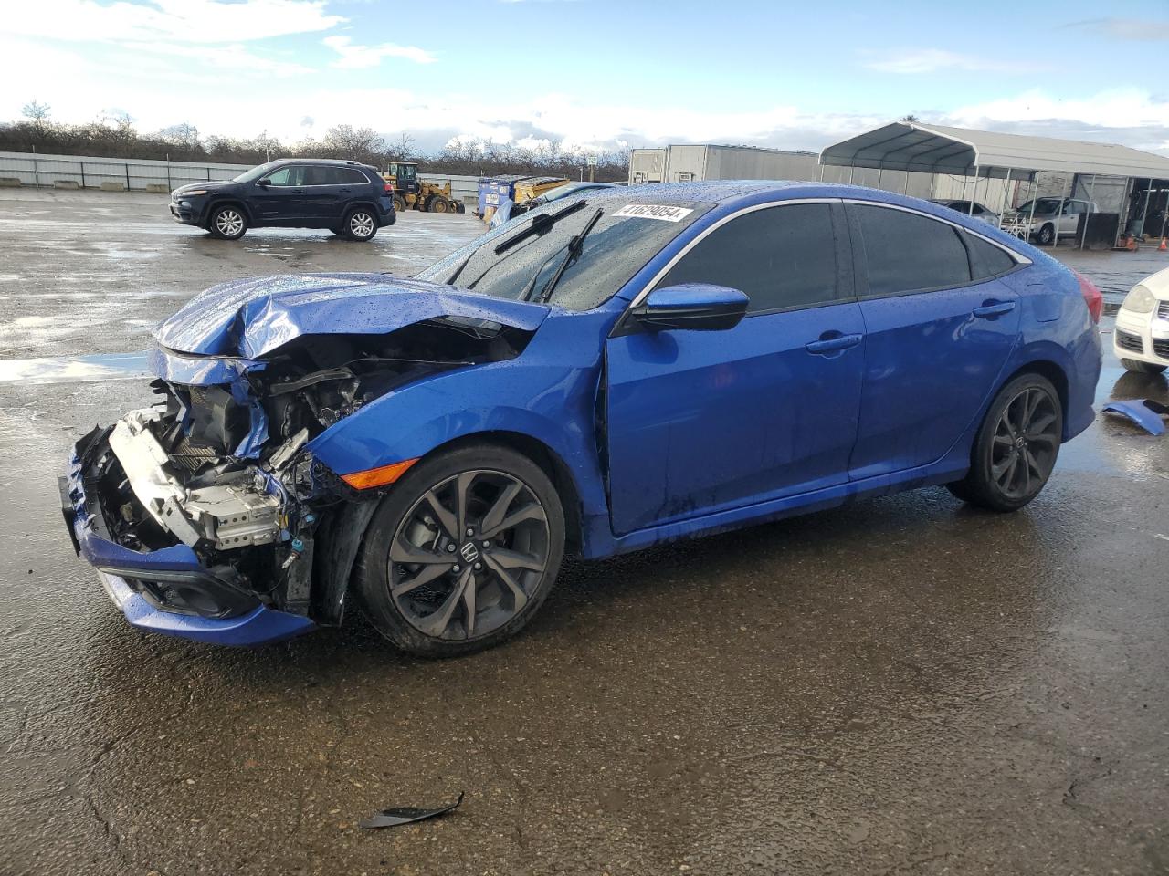 2019 Honda Civic Sport vin: 2HGFC2F88KH566448