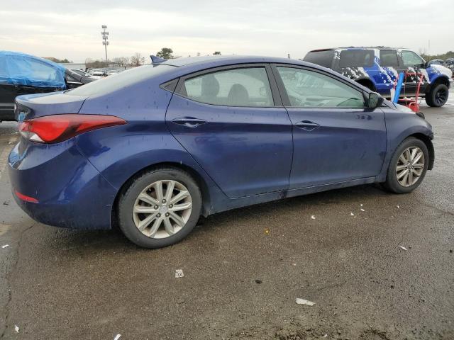 HYUNDAI ELANTRA SE 2014 blue sedan 4d gas 5NPDH4AE2EH529584 photo #4