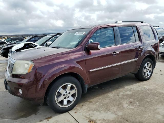 Lot #2407934263 2011 HONDA PILOT TOUR salvage car