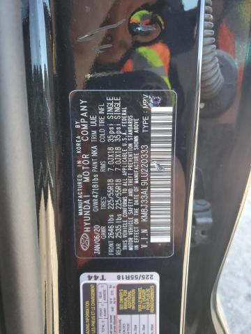 2020 HYUNDAI TUCSON LIM KM8J33AL9LU220333