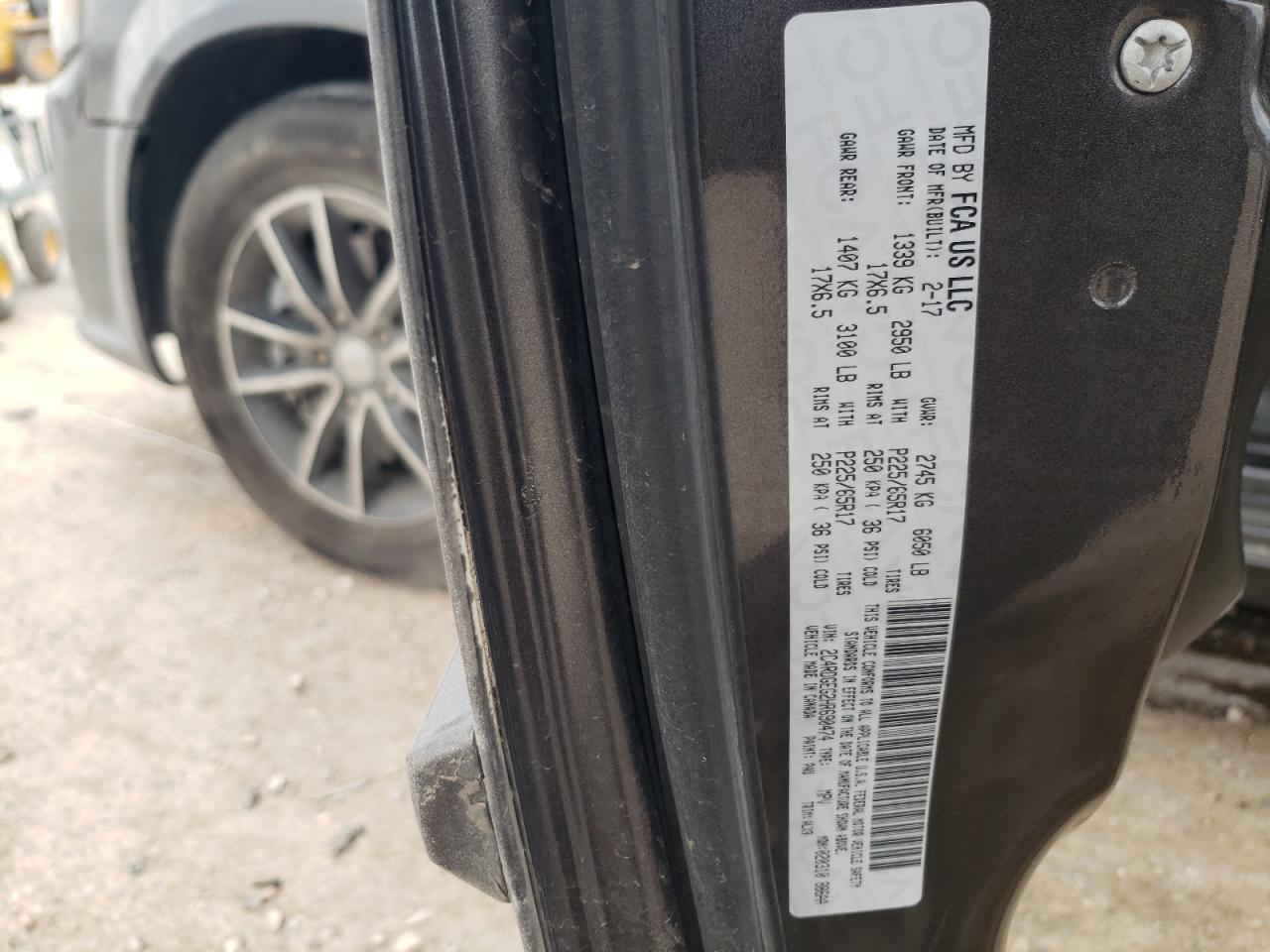 2C4RDGEG2HR690474 2017 Dodge Grand Caravan Gt