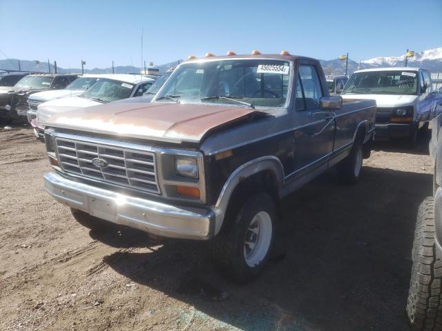 Lot #2540123104 1984 FORD F250 salvage car