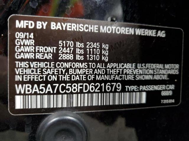 2015 BMW 528 XI WBA5A7C58FD621679