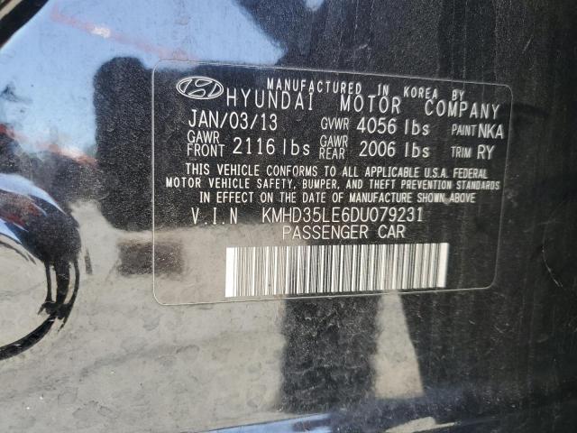 Lot #2494176706 2013 HYUNDAI ELANTRA GT salvage car