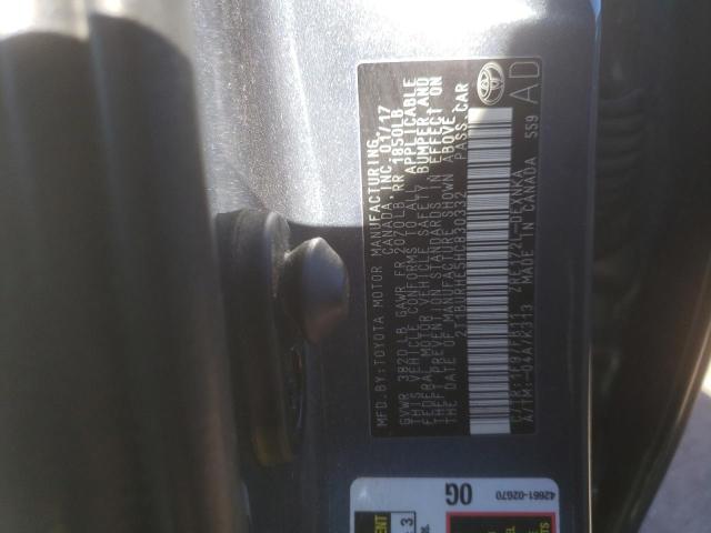2017 TOYOTA COROLLA L 2T1BURHE5HC830332