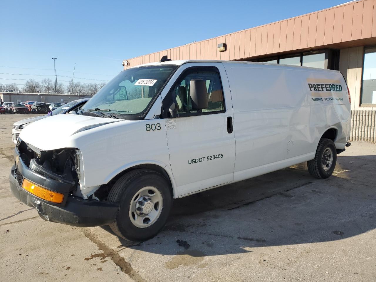 1GCZGHFGXJ1240075 2018 Chevrolet Express G3500