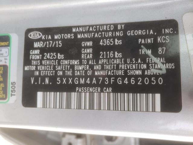 2015 KIA OPTIMA LX 5XXGM4A73FG462050