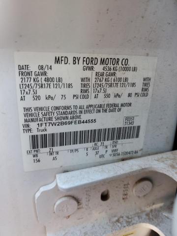 2015 FORD F250 SUPER - 1FT7W2B69FEB44555
