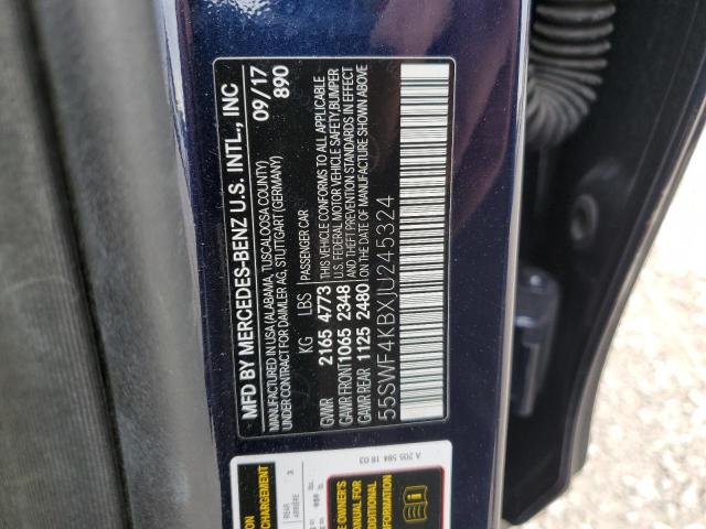 2018 MERCEDES-BENZ C 300 4MAT - 55SWF4KBXJU245324