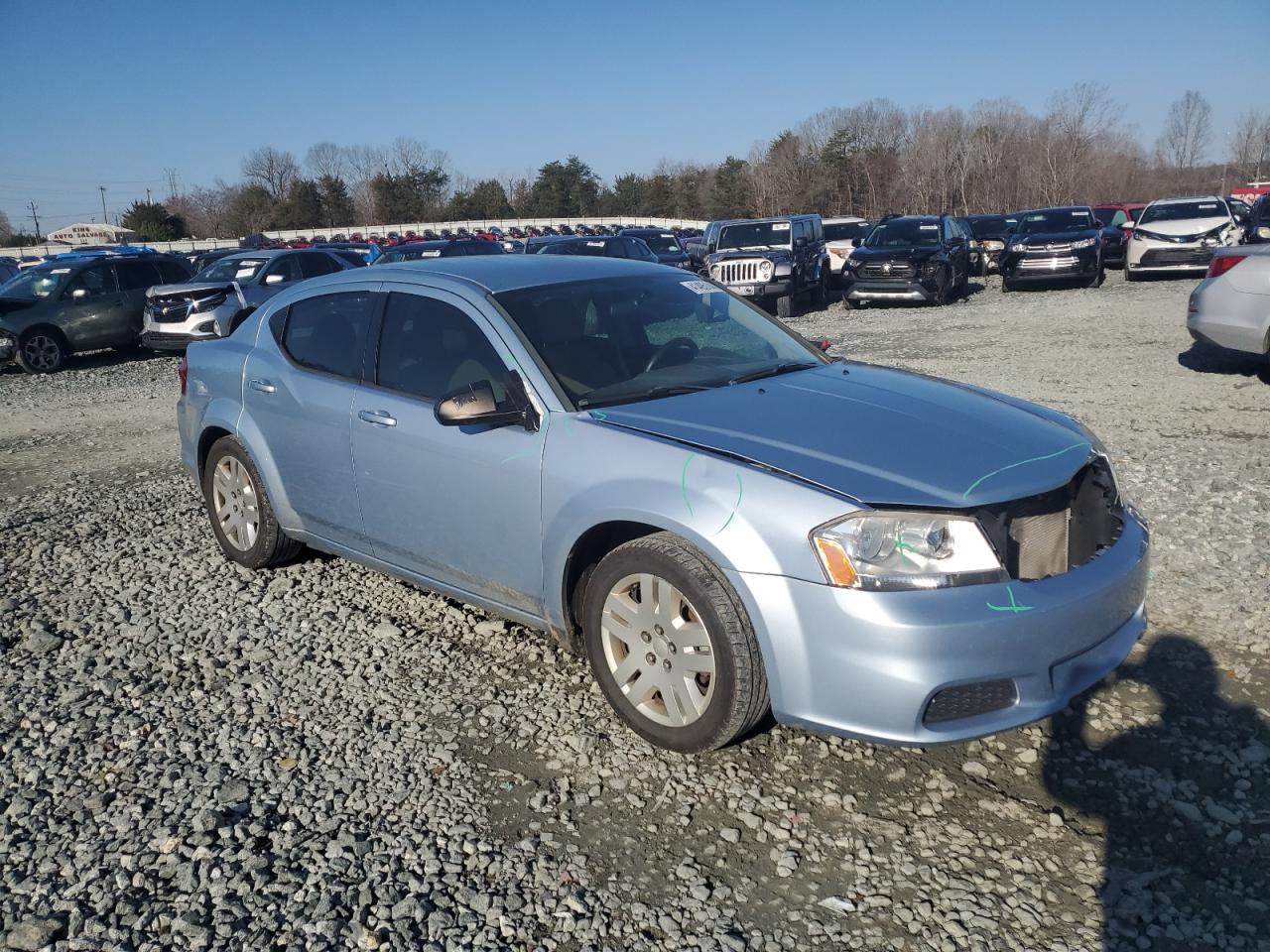 1C3CDZAB4DN619395 2013 Dodge Avenger Se