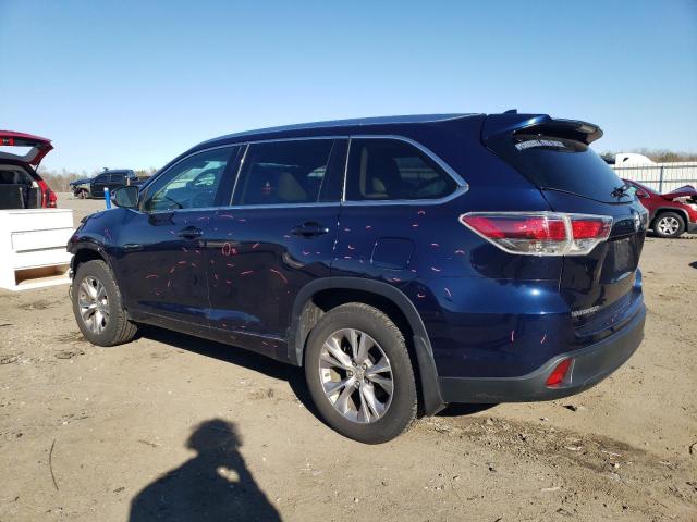 VIN 5TDJKRFHXFS140479 2015 Toyota Highlander, Xle no.2