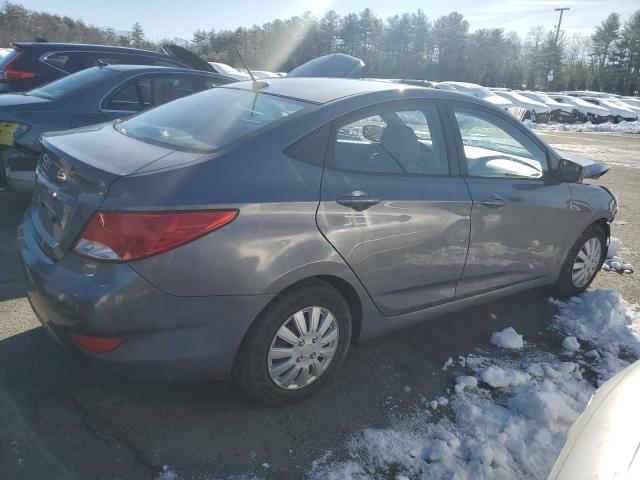 Lot #2441127009 2015 HYUNDAI ACCENT GLS salvage car