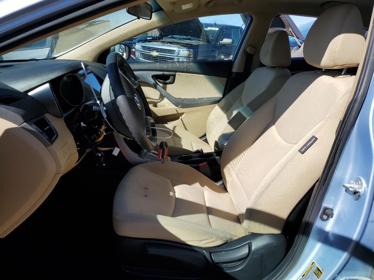 KMHDH4AE3DU640743 2013 Hyundai Elantra Gls