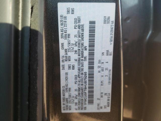 2017 FORD ESCAPE S F - 1FMCU0F78HUB79295