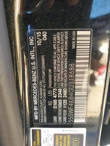 2016 MERCEDES-BENZ C 300 4MAT 55SWF4KB4GU118688