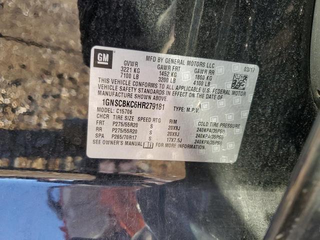 2017 CHEVROLET TAHOE C150 1GNSCBKC6HR279181