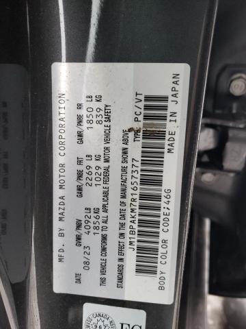 2024 MAZDA 3 SELECT S - JM1BPAKM7R1657377