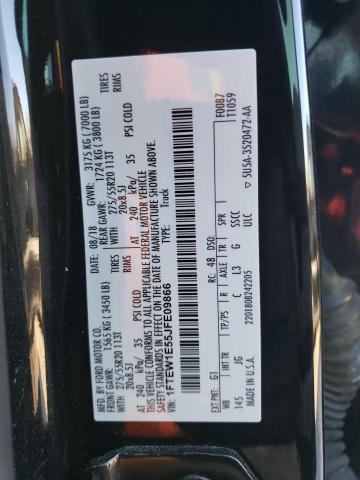2018 FORD F150 SUPER - 1FTEW1E55JFE09866