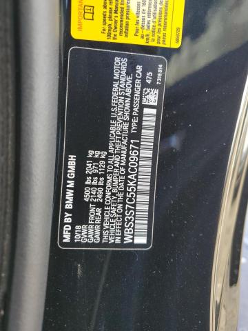 2019 BMW M4 CS WBS3S7C55KAC09671