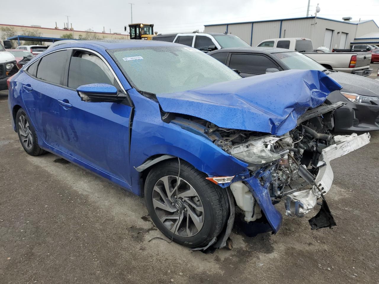 2018 Honda Civic Ex vin: 19XFC2F74JE010024