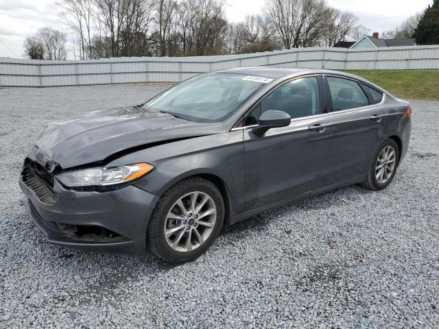 Lot #2470647118 2017 FORD FUSION SE salvage car