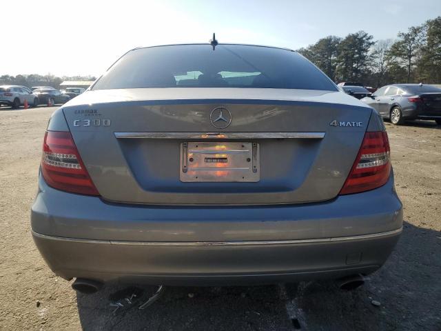 2012 Mercedes-Benz C 300 4Matic VIN: WDDGF8BB0CA689259 Lot: 43906084