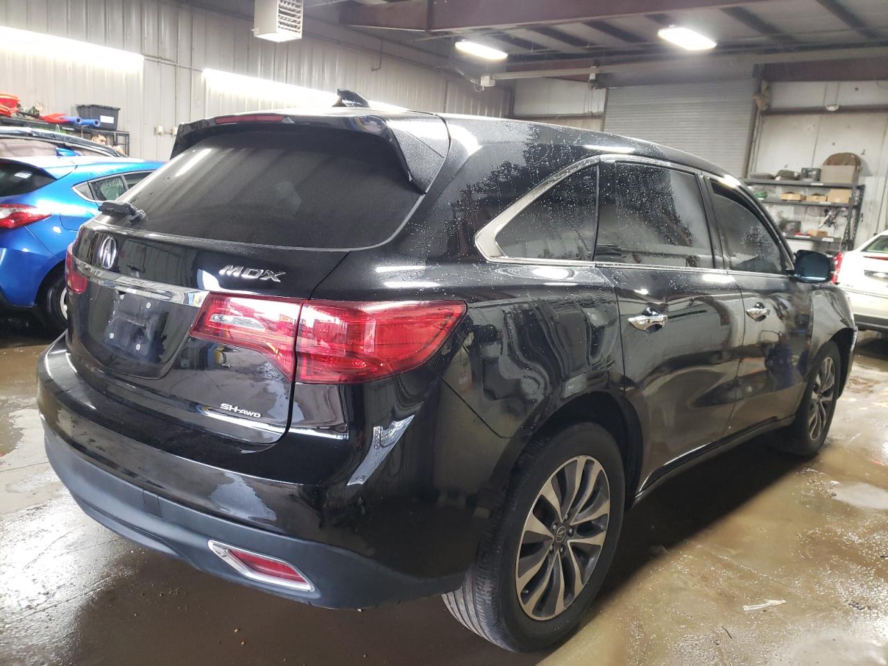 2014 Acura Mdx Technology vin: 5FRYD4H41EB008380