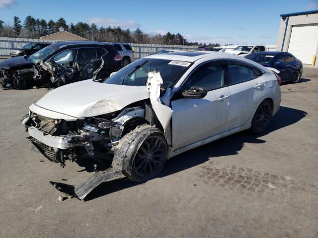 Lot #2485034959 2020 HONDA CIVIC SI salvage car