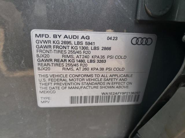 2023 AUDI Q5 E PREMI - WA1E2AFY9P2136297