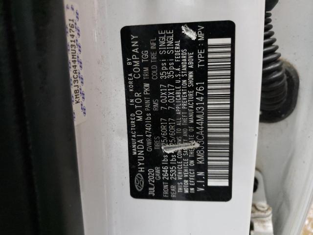 2021 HYUNDAI TUCSON LIM KM8J3CA44MU314761